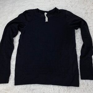 Lululemon Breeze By Long Sleeve *Squad Black / Black